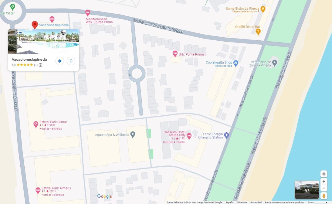 Port Aventura, Exclusivo Alojamiento La Pineda Esterno foto